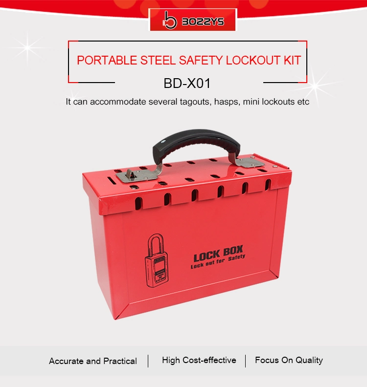 Bozzys Steel Safety Lockout Kit Lockout Box