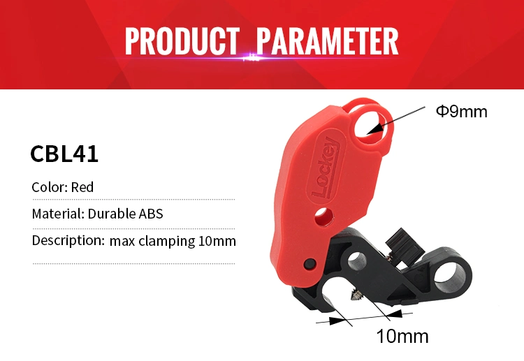 Lockey Patent Electrical Safety Circuit Breaker Lockout (CBL41)